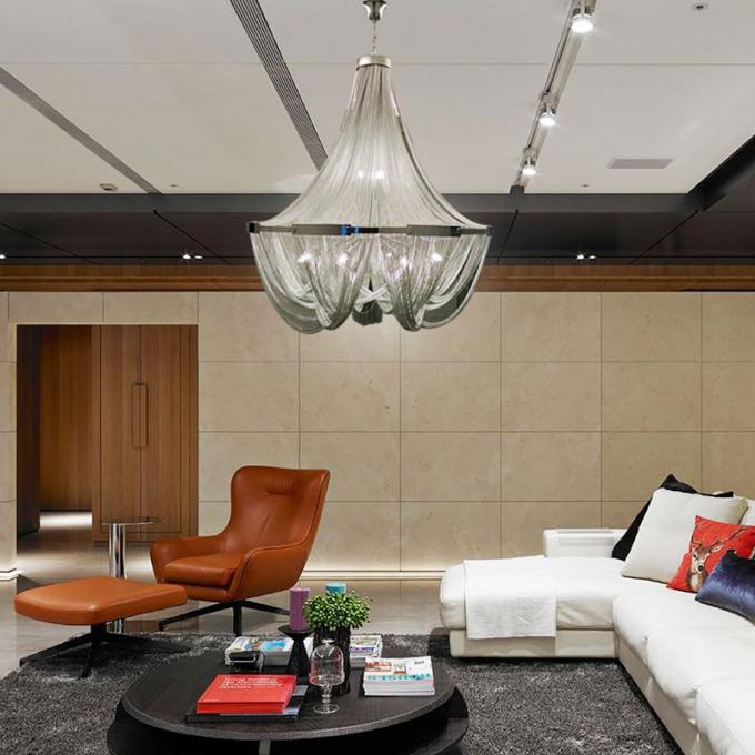 Decorative lamp chain for chandeliers & fixtures for indoor home