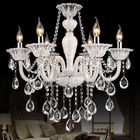 White contemporary chandelier dining room Kitchen light fixtures (WH-CY-15）