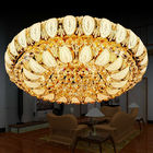 Round Gold Flush crystal ceiling lights Lamp Fixtures For indoor home Lighting Fixtures (WH-CA-10)