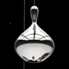 Glass Pendant Lamp Modern Light For Dinning Room Modern silver hanging light(WH-GP-111)