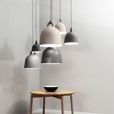 Nordic Minimalist Creative Pot Lid Chandelier Led Restaurant Bell Pendant Lights(WH-AP-361)