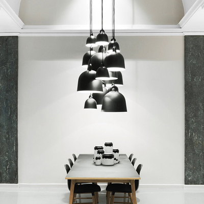 Nordic Minimalist Creative Pot Lid Chandelier Led Restaurant Bell Pendant Lights(WH-AP-361)
