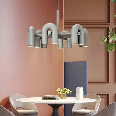 Black Modern Minimalist LED Pendant Lights Lustres Salon Home Hanging Lamps (WH-AP-362)