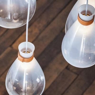 Nordic Modern Creative Glass Gloss Wishing Bottle Chandelier Simple Bedroom Bedside Bar Restaurant Lamp(WH-GP-112)