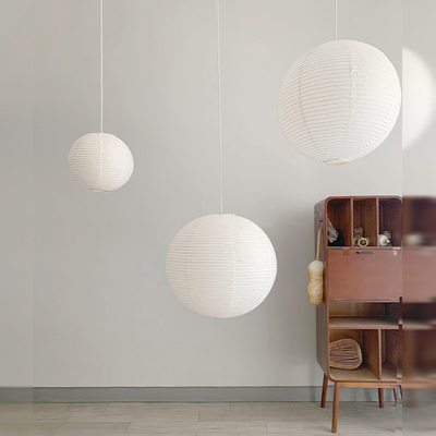 Vintage Rice cage Lampshades Pendant Lights Chinese Style Handmade paper chandelier(WH-AP-364)