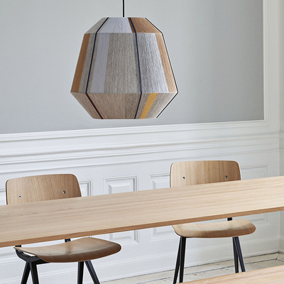 Japanese Style Pendant Lights Modern Colored Hemp Rope HAY Hanging Lamp suspension luminaire(WH-AP-368)
