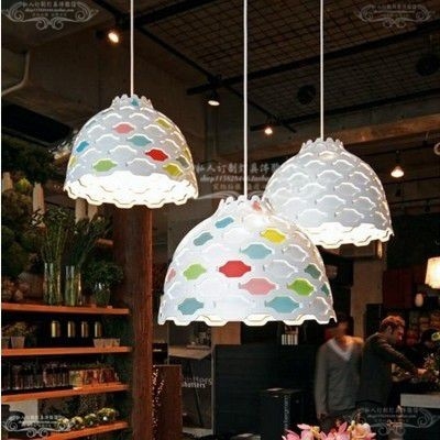 Modern Danish Pendant Lights City Nordic Art Living Room Restaurant LC shutters pendant lamp(WH-AP-387)