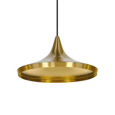 Golden Aluminum Pendant Lights Indoor Lighting Shade Luminaire Gold Pendant lamp(WH-AP-390)