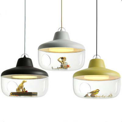 Modern Chandelier about Bedroom Living Room Kitchen Study Home Cafe Animal Pendant Lights（WH-GP-117)