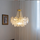 Luxury Villa Living Room Chandelier Glass Lampshade Fancy Chandelier(WH-CY-246)