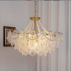 Luxury Villa Living Room Chandelier Glass Lampshade Fancy Chandelier(WH-CY-246)