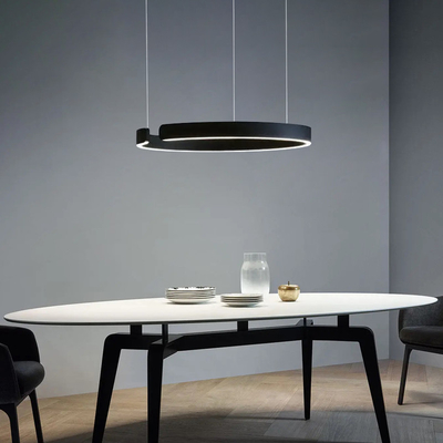 Nordic decor Modern Round ring Pendant light Bedroom living room home Mito Soffitto Pendant Lamp（WH-AP-392）