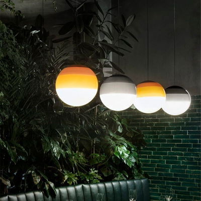 Nordic Colorful Glass Ball Pendant Light Bedroom Restaurant Hotel Art Creative Dipping Pendant Light（WH-AP-393）