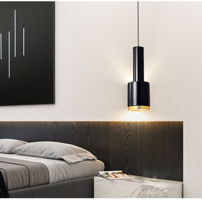 Nordic Led E27 Metal Pendant Light Single Head Black White Gold Lamp Bed Grenade Pendant Lamp（WH-AP-395）
