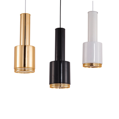 Nordic Led E27 Metal Pendant Light Single Head Black White Gold Lamp Bed Grenade Pendant Lamp（WH-AP-395）