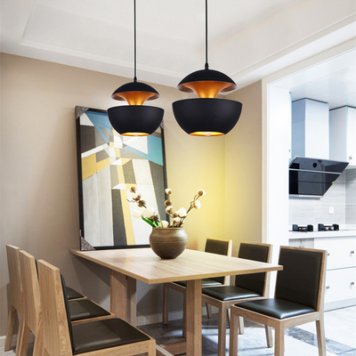 Nordic Black White Apple Pendant Lamp for Bedside Dining Room Design Sun Pendant Lamp（WH-AP-398）