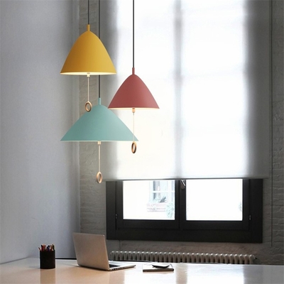 Designer Pendant Light Dinning Room Lights Bedroom Bedside Macaron series Cone Pendant Lights（WH-AP-404）