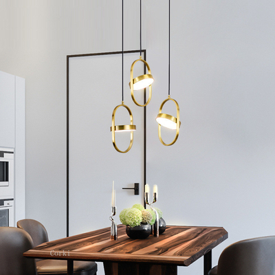 Moder Black Gold Pendant Light Dining Room Bedroom Kitchen KUU Pendant Light（WH-AP-425）