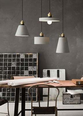 Nordic Cement Pendant Lights  Creative Dinning Room Loft Concrete Vasa Minimalist Pendant Light（WH-AP-428）