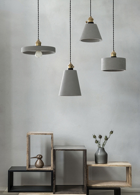 Nordic Cement Pendant Lights  Creative Dinning Room Loft Concrete Vasa Minimalist Pendant Light（WH-AP-428）