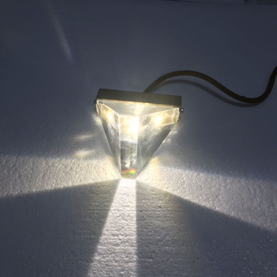 Modern creative design gold crystal pendant light for kitchen villa stair indoor Tripla Lamp Series（WH-AP-429）