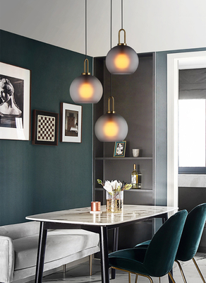 Postmodern Ball Pendant Lights Luxury Restaurant Bar Bedroom Bedside Glass Pendant Light（WH-AP-436）