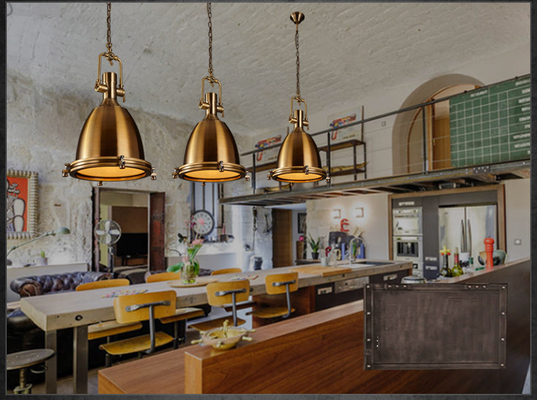 Loft Adjustable Chain Pendant Lamp Dining Room Office Bar Cafe Industrial Country metal pendant light（WH-AP-437）