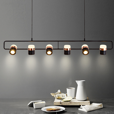 Modern Rotatable Spotlight Restaurant Cafe Bar Art Designer Living Room Ling P1 LED Pendant Light（WH-AP-438）