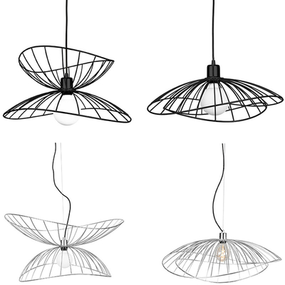 Postmodern Living Room Pendant Lamp Bedroom Iron Gold Black Silver Ray metal pendant light（WH-AP-440）