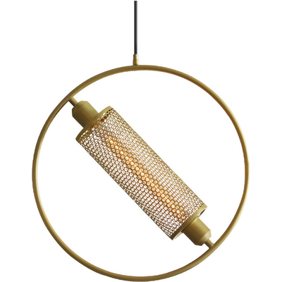 Nordic Round Ring Pendant Light Restaurant Bar Cafe Creative Iron NET Postmoderng Pendent Lamp（WH-AP-441）