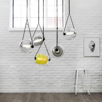 Modern Colorful Glass Led Pendant Light Design Restaurant Kitchen Capsula Pendant light（WH-AP-445）
