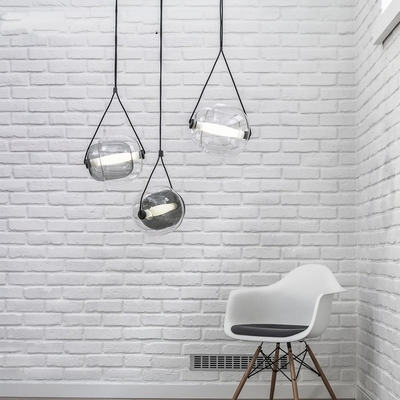 Modern Colorful Glass Led Pendant Light Design Restaurant Kitchen Capsula Pendant light（WH-AP-445）