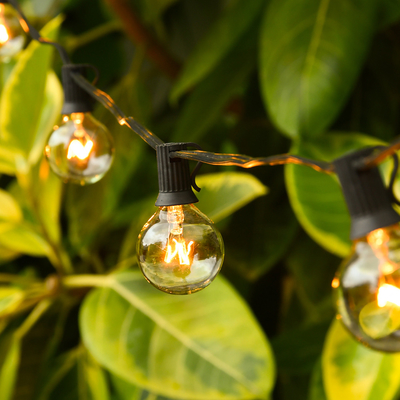 Festoon Pendant Lamp Christmas New Year Wedding Garden Backyard G40 Outdoor String Lights（WH-AP-451）