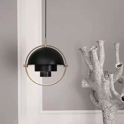 Metal Pendant Light Post Modern Electroplating Stretchable Bedroom Coffee Multi-Lite Pendant Light（WH-AP-452）