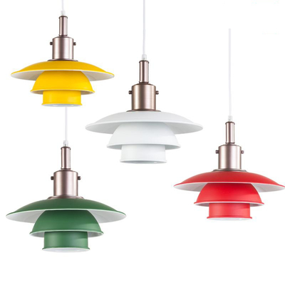 Nordic Designer Pendant Lights Colorful Aluminum Kitchen Loft Living Room PH Pendant lamp（WH-AP-453）
