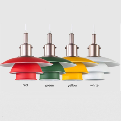 Nordic Designer Pendant Lights Colorful Aluminum Kitchen Loft Living Room PH Pendant lamp（WH-AP-453）