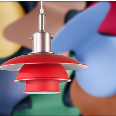 Nordic Designer Pendant Lights Colorful Aluminum Kitchen Loft Living Room PH Pendant lamp（WH-AP-453）