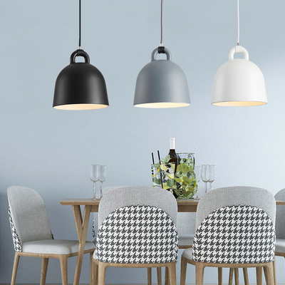 Modern Dining Room Pendant Light Restaurant Kitchen Home Loft Decor Bell pendant Lamp（WH-AP-458）