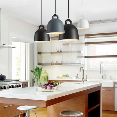 Modern Dining Room Pendant Light Restaurant Kitchen Home Loft Decor Bell pendant Lamp（WH-AP-458）