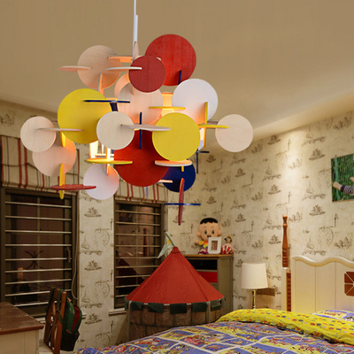 Nordic plastic DIY multi color Pendant Light Bedroom Living room Kids room Bau Pendant Lamp（WH-AP-480）