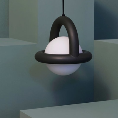 Danish Minimalist Pendant Light Green/Black/Gray Restaurant Bedroom Balloon pendant Lamp（WH-AP-468）