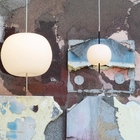 Italy Creative Kitchen Pendant Lights Minimalism Living Room Kushi Pendant Lamp (WH-GP-154)