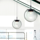 Nordic Glass Pendant Lights Designer Restaurant Bedroom Bedside Brokis Orbis Pendant Lamp(WH-GP-158)