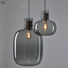 Modern Artistic Creative Colorful Glass Pendant Lights Dining Room Awa Large Pendant Lamp(WH-GP-163)