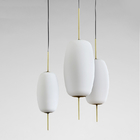 Nordic Art Design Simple Pendant Lights Bedroom Living/Dining Room Silk Pendant Lamp(WH-GP-125)