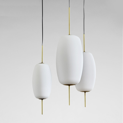 Nordic Art Design Simple Pendant Lights Bedroom Living/Dining Room Silk Pendant Lamp(WH-GP-125)