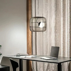 Postmodern Pendant Lamps glass ball lamp Restaurant coffee Bar Plot Pendant Light(WH-GP-132)