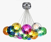 Modern Ball Pendant Light G4 for Living Room Dining Home Decoration 28 Cluster Pendant Light(WH-GP-137)