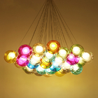 Modern Ball Pendant Light G4 for Living Room Dining Home Decoration 28 Cluster Pendant Light(WH-GP-137)
