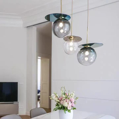 Round pendant light Design Colorful glass ball light dining room child room Umbra Pendant Light(WH-GP-147)